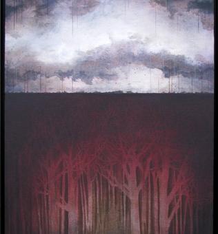 The Coming Dark - 2010 - acrylic on canvas